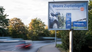 Zapfanlage Elektroauto badenova Zapfanlage für Elektroauto