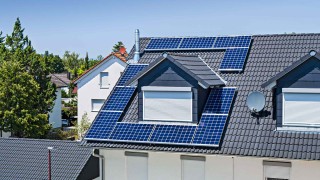 Solaranlage Solaranlage auf dem Dach