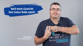 Anlässlich des Deutschen Diversity-Tag startet badenova eine Kampagne, um ein klares Statement für Vielfalt zu setzen - denn das Gewicht spielt bei uns keine Rolle.