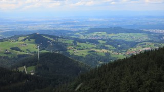 Windpark Hohenlochen Der Windpark auf dem Hohenlochen produziert Ökostrom für die Region.